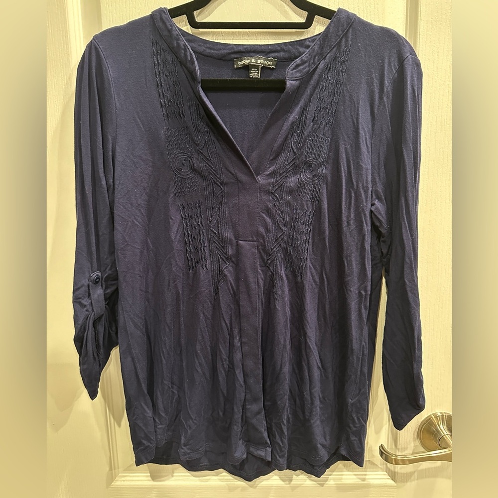 Women’s Blue Blouse - Size M